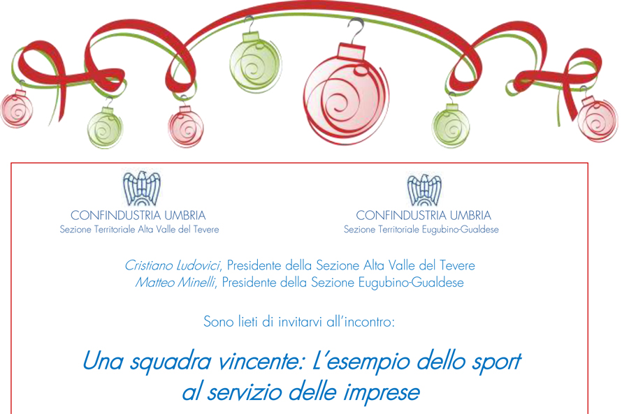 Workshop. Una squadra vincente – L’esempio dello sport al servizio delle imprese