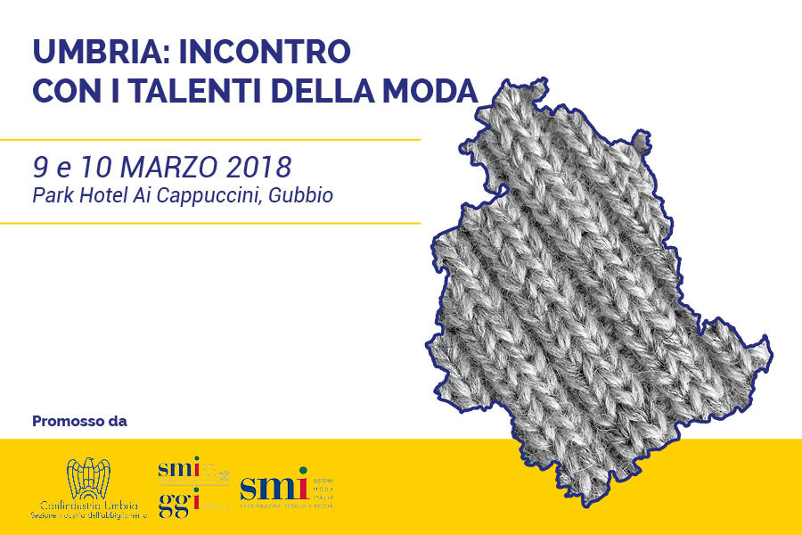 Tessile-Abbigliamento: l’Umbria protagonista del convegno nazionale “Incontro con i talenti della moda”