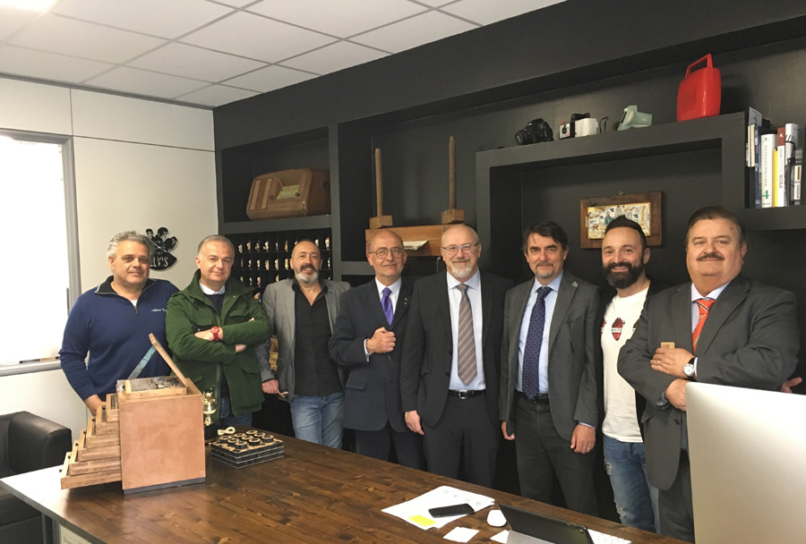 Grafica-Cartotecnica: presidente e direttore di Assografici in visita nelle aziende umbre del settore
