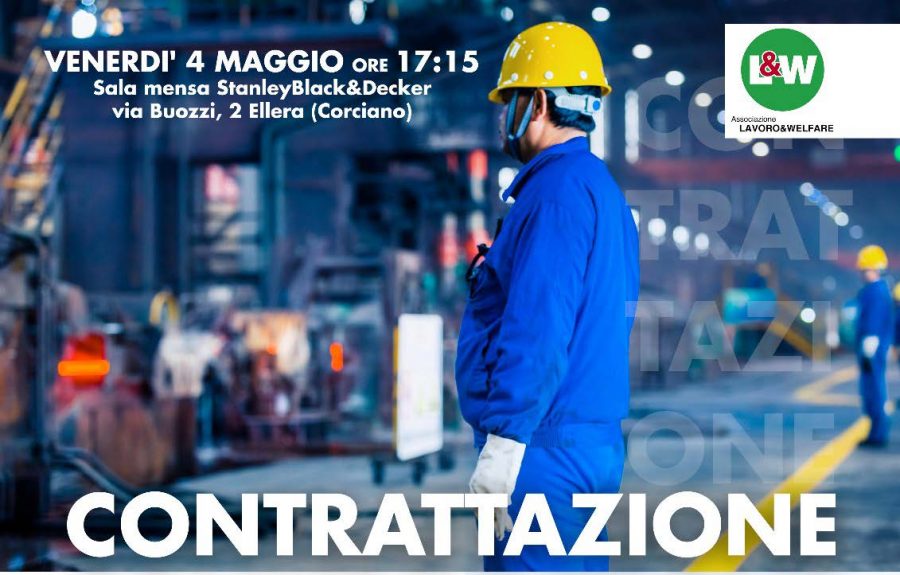 Workshop: “Contrattazione – Una nuova fase per le relazioni industriali”