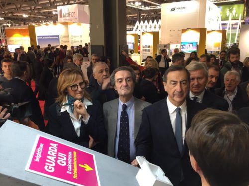 Made Expo: lo stand Colabeton visitato dal sindaco di Milano sala e dal Governatore della Lombardia Fontana