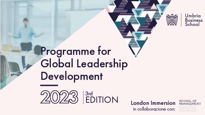 Umbria Business School: al via la terza edizione del “Programme for Global Leadership Development”
