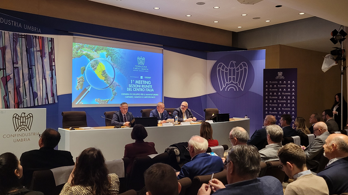 Confindustria Umbria ha ospitato a Perugia il primo Meeting delle Sezioni Grafiche, Cartotecniche e Cartarie del Centro Italia