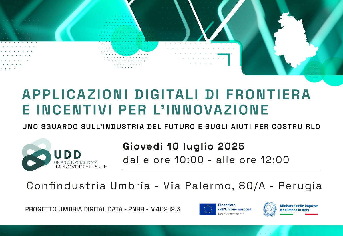 UDD – Incontro “Applicazioni digitali di frontiera e incentivi per l’innovazione”